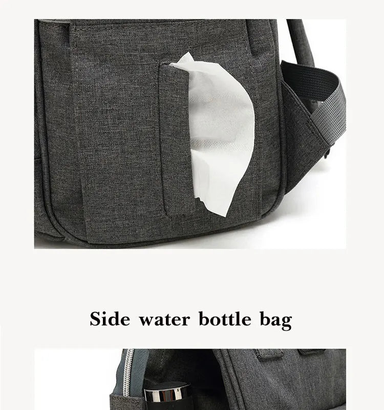 Sac à langer sac à dos  - PoussiPoche 