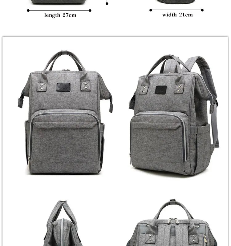 Sac à langer sac à dos  - PoussiPoche 