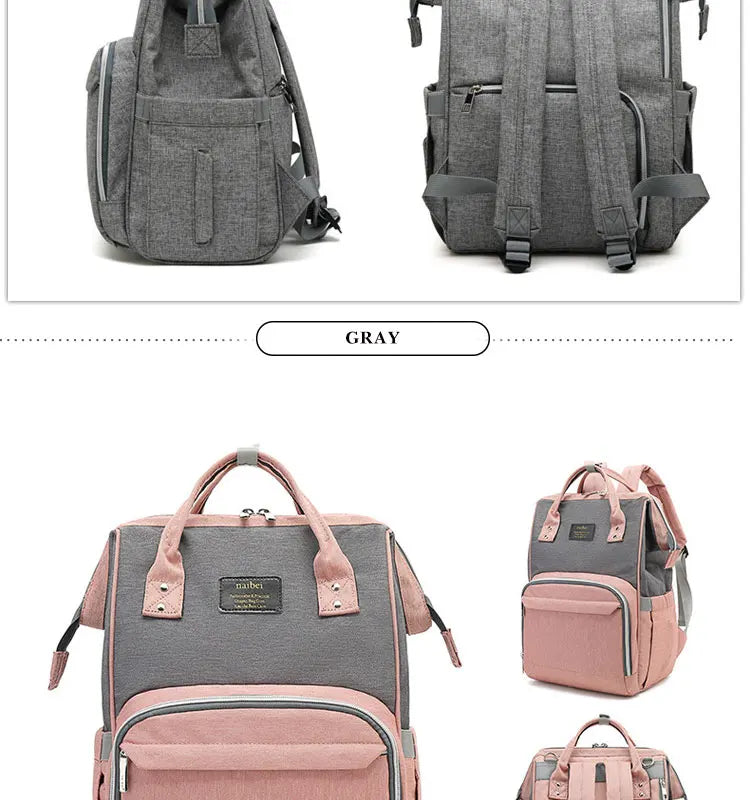 Sac à langer sac à dos  - PoussiPoche 