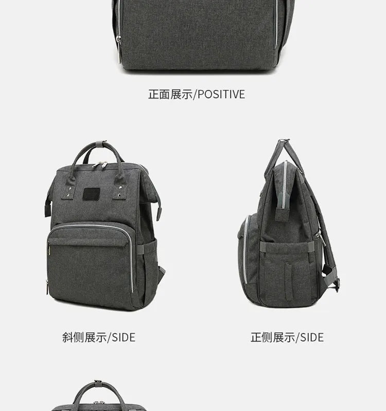 Sac à langer sac à dos  - PoussiPoche 