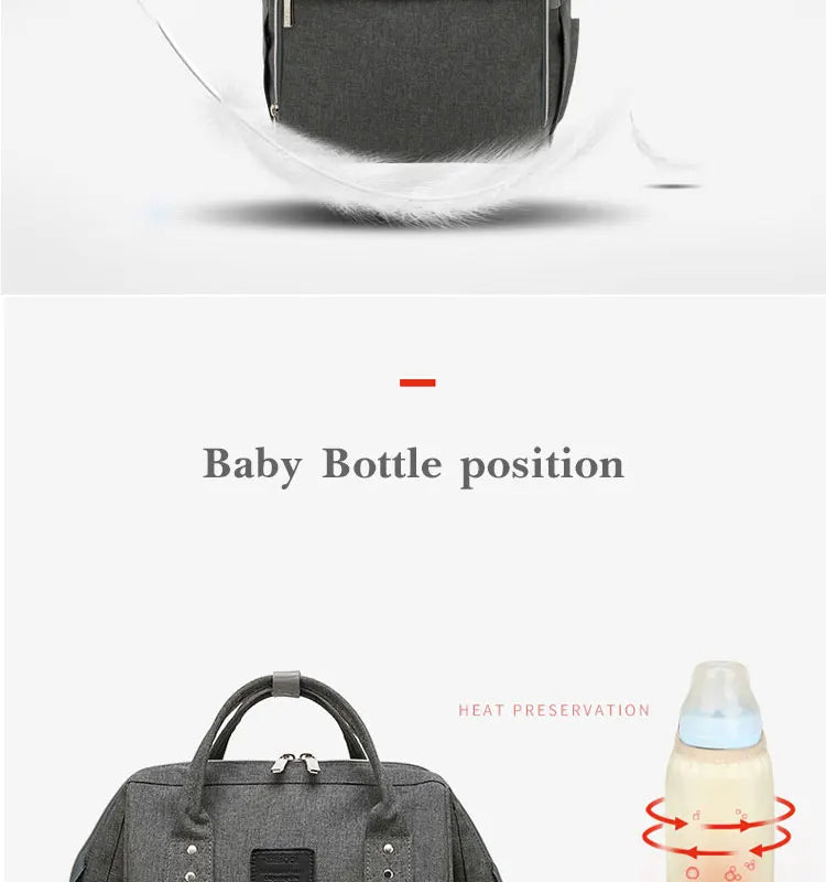 Sac à langer sac à dos  - PoussiPoche 