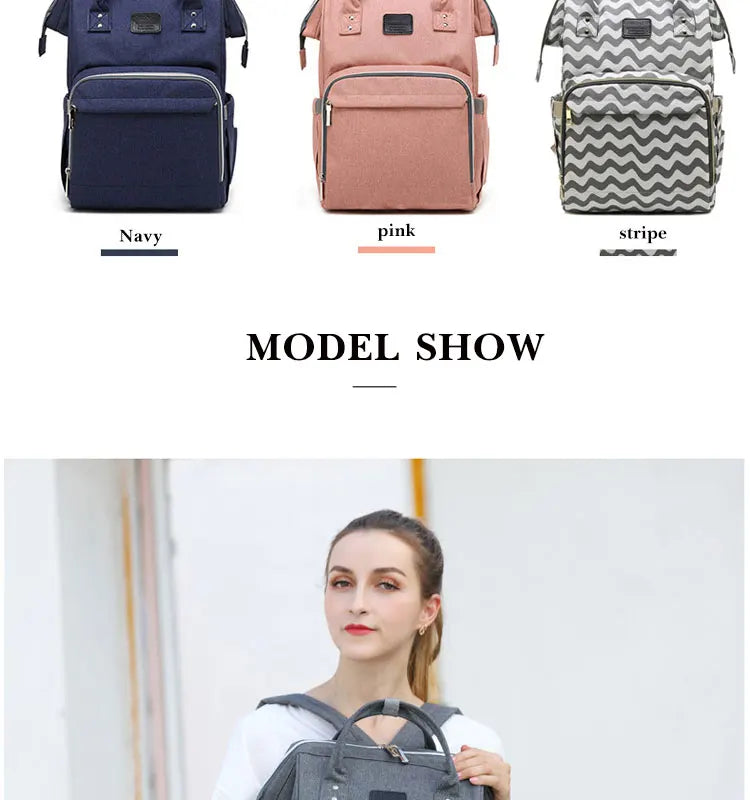 Sac à langer sac à dos  - PoussiPoche 