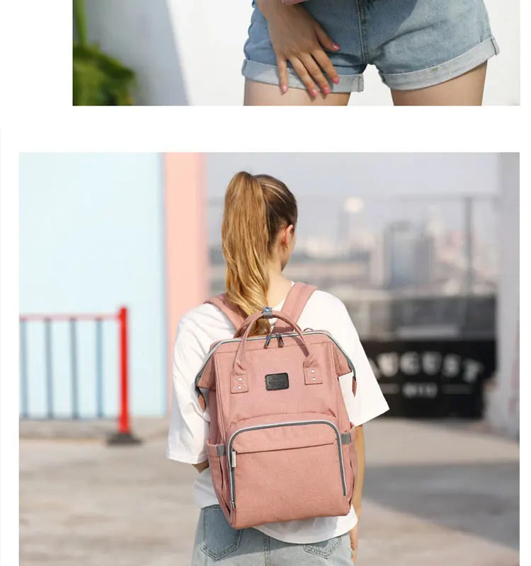 Sac à langer sac à dos  - PoussiPoche 