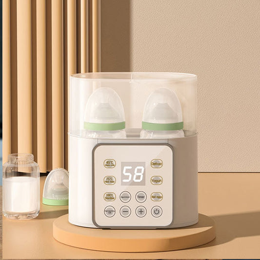 Chauffe Biberon Multifonctionnel - Réchauffage Rapide et Désinfection 